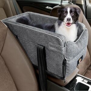 Zxyculture Pet Car Seat for Small Pets - Grey - Brand new/sealed